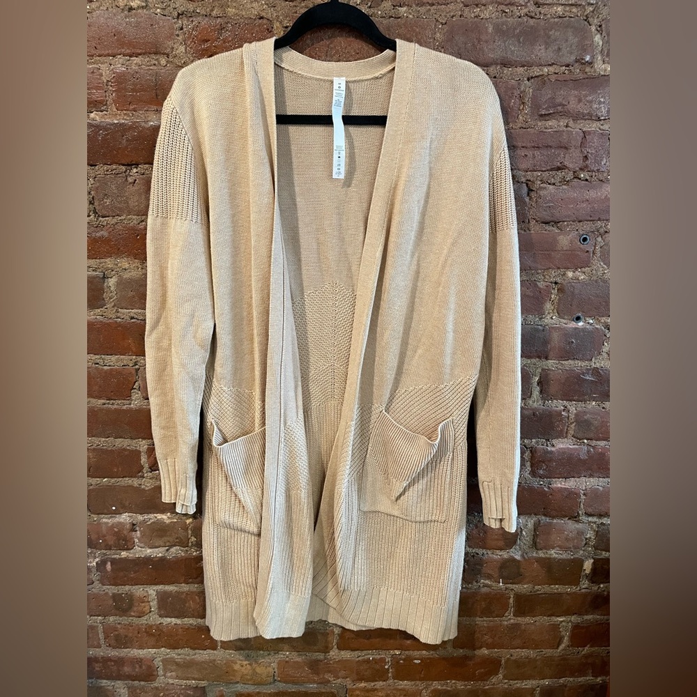 Lululemon “Sincerely Yours”  Knit Sweater / Cardigan - Medium